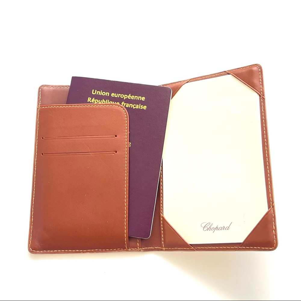 Authentic Chopard Passport Holder And Notebook, D… - image 8